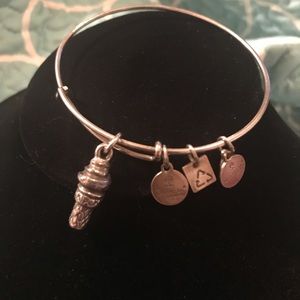 Alex and Ani Ice Cream Cone Bangle Bracelet